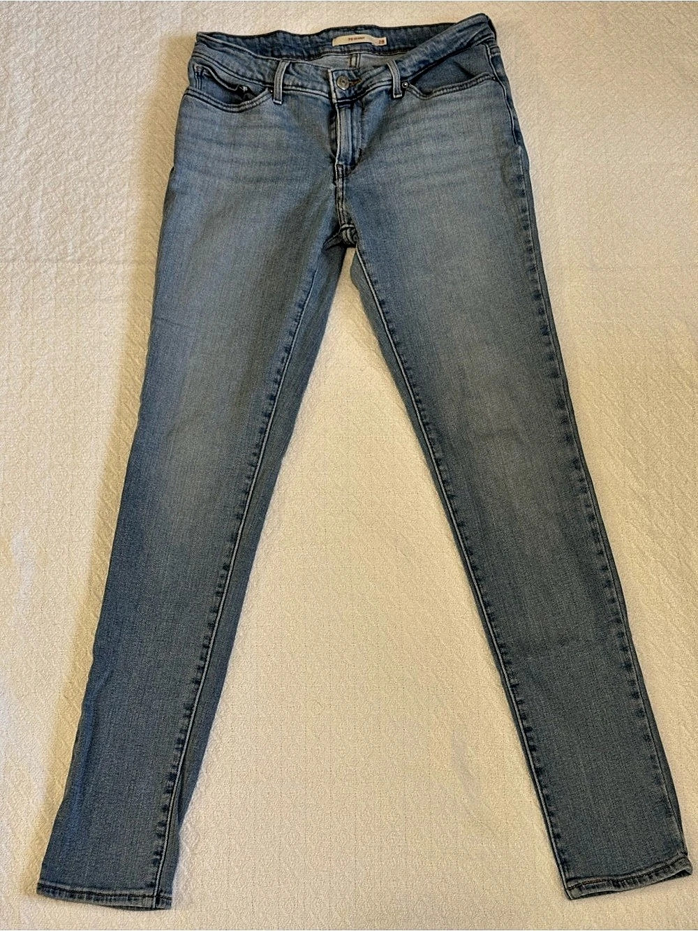 Levi's 710 Super Skinny Jeans in Blue Waist 28